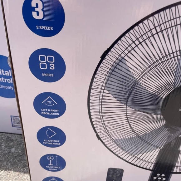BRAND NEW sealed westinghouse 18in digital control led with remote pedestal fan - Picture 8 of 8